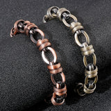 Men's Oval Titanium Steel Bracelet