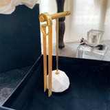 Tassel Single Ear Hook No Ear Hole