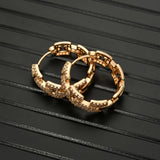 Hollow Zircon Earrings for Wedding Party ER-529