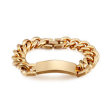 Men's Titanium Steel Bracelet European American Jewelry