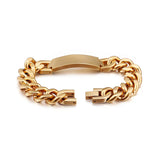 Men's Titanium Steel Bracelet European American Jewelry