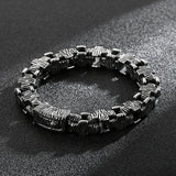 Hip-Hop Stainless Steel Cross Men's Bracelet