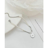 Pearl Bracelet Letter B Stainless Steel Bracelet