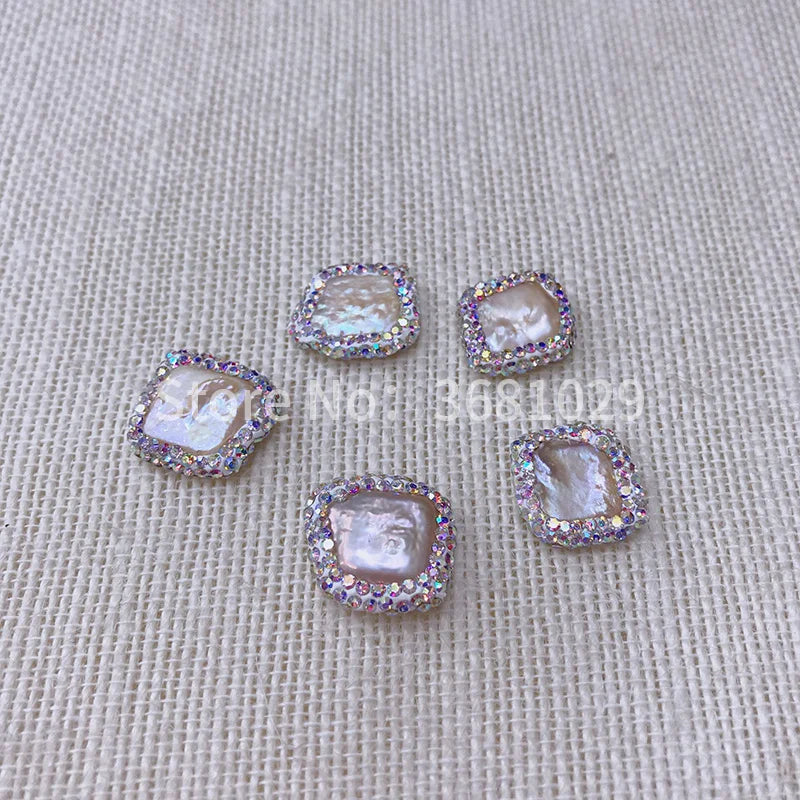 Fashionable Pearl Square Condole Drops Bead