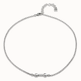 Fashionable Electroplating 925 Silver DIY Necklace