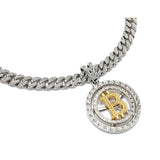 Fortune Necklace US Dollar Bitcoin Maple Leaf Sweater Chain