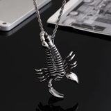 Hip-hop Scorpion Pendant Necklace Men's Unisex Jewelry