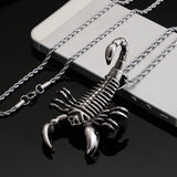 Hip-hop Scorpion Pendant Necklace Men's Unisex Jewelry