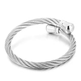 Hipster Punk Titanium Steel Bracelet