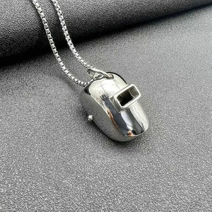 European/American Ins Welder Mask Pendant