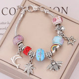 European American Jewelry Panjia Rainbow DIY Bracelet Female