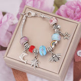 European American Jewelry Panjia Rainbow DIY Bracelet Female