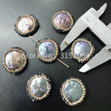 Sparkling Pearl Round Beads Earrings Necklace Pendant Chain