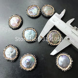 Sparkling Pearl Round Beads Earrings Necklace Pendant Chain