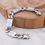 Men's Titanium Steel Cross Stone Jewelry