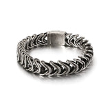Men's Domineering Stainless Steel Bracelet Retro Titanium Steel