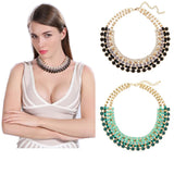Retro Exaggerated Women's Short Necklace Jewelry