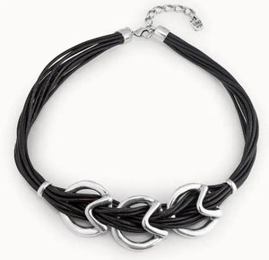 14K 925 Silver Rope Heart Necklace - Unique Jewelry
