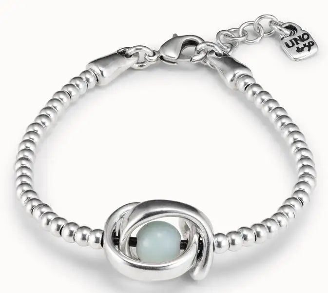 High-Quality Electroplating 925 Silver 14K Bead Chain Bracelet