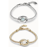High-Quality Electroplating 925 Silver 14K Bead Chain Bracelet