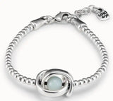High-Quality 925 Silver 14K Bead Chain Bracelet Jewelry