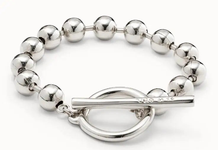 High-Quality 925 Silver 14K Pendant Beads Bracelet Jewelry