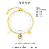 Pearl Heart Diamond Bracelet - High-End Jewelry