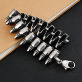 Men's Punk Gothic Bullet Bracelet