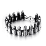 Men's Punk Gothic Bullet Bracelet