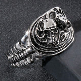 Punk Skull Stainless Steel Bracelet