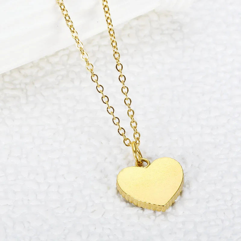 European & American Sweet Love Pendant Necklace