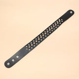 Spiked Rivets Punk Rock Leather Choker