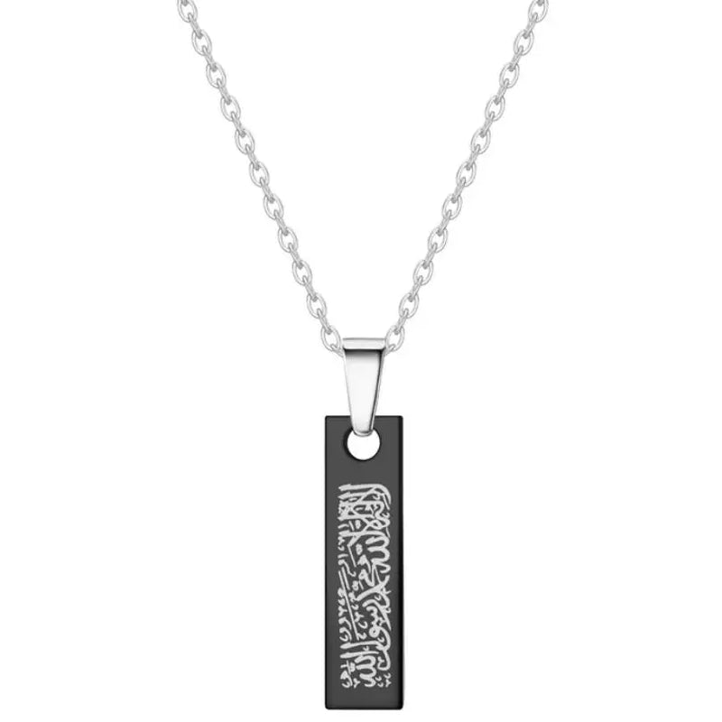 Religious Muslim Necklace Stainless Steel Jewelry
