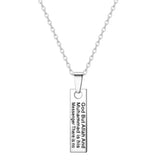 Religious Muslim Necklace Stainless Steel Jewelry
