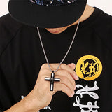 Religious Cross Men's Necklace Jewelry