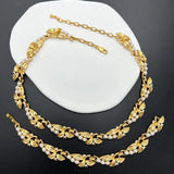 Vintage French Court Pearl Necklace Jewelry Set