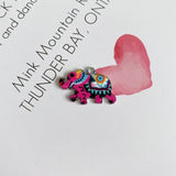 Retro Ethnic Elephant Pendant DIY Earrings Accessory