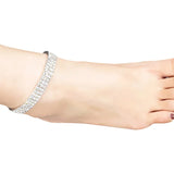 Sexy Rhinestone Anklet for Latin Dance Nightclub