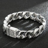 Men's Titanium Steel Hip-Hop Bracelet