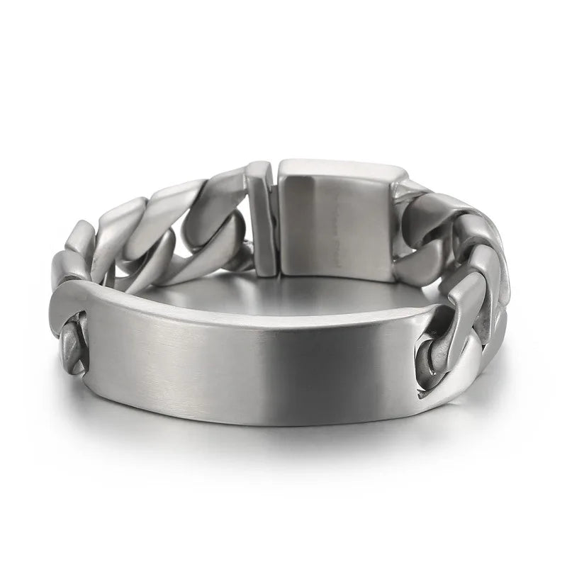 Punk Gothic Rock Stainless Steel Men's Bracelet