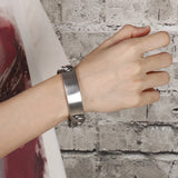 Punk Gothic Stainless Steel Cuban Chain Men's Bracelet