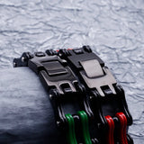 Men's Titanium Steel Bicycle Chain Bracelet Rock Punk Style