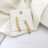 European & American S925 Silver Chain Earrings, Hypoallergenic
