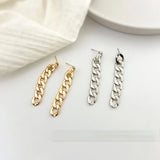 European & American S925 Silver Chain Earrings, Hypoallergenic