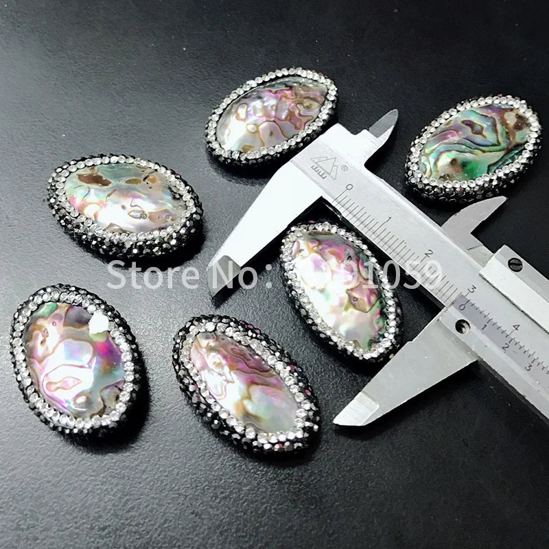 Vintage Abalone Small Beads Exaggerated Trinkets