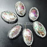 Vintage Abalone Small Beads Exaggerated Trinkets