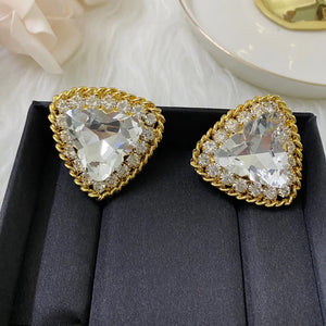 Hollow Triangle Ear Clip for Women