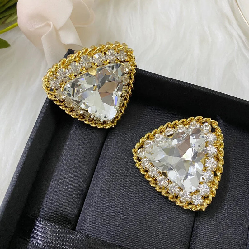 Hollow Triangle Ear Clip for Women