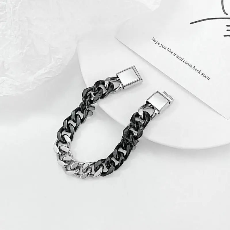 European American Men's Stainless Steel Street Bracelet