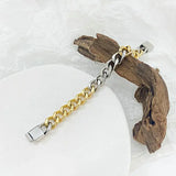 European American Men's Stainless Steel Street Bracelet